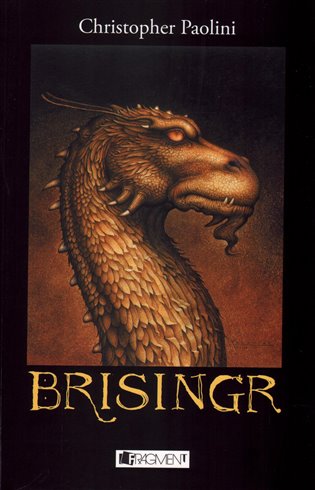 Brisingr (na obálce Glaedr)